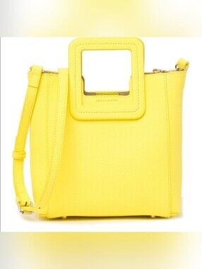 TMRW STUDIO Antonio leather crossbody bag Yellow